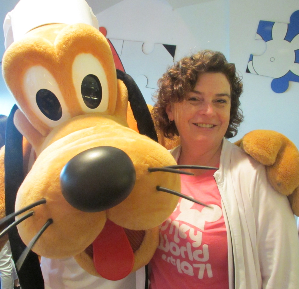 Alice Miller with Pluto