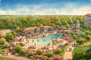 Rendering of new Saratoga Springs Pool