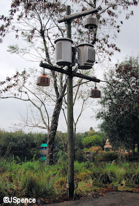 Electrical Tower Lamppost