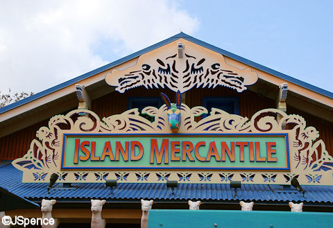 Island Mercantile Sign