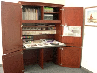 Plastic Storage Cart