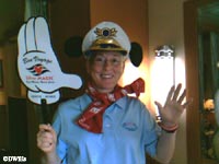 Deb gets ready to Sail Away!