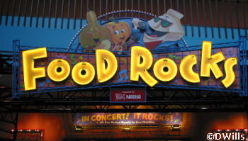 Food Rocks Sign