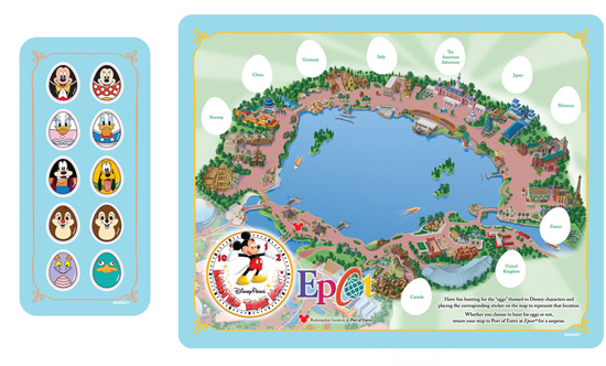 Egg Hunt Map