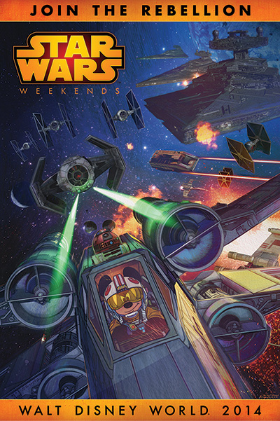 Star Wars Weekends 2014 poster