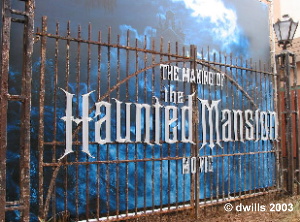Hanunted Mansion Set Entrance