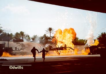Indiana Jones Explosion