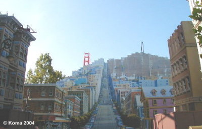 San Francisco Mural at Streets of America