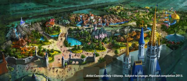 Fantasyland Expansion Artist Rendering