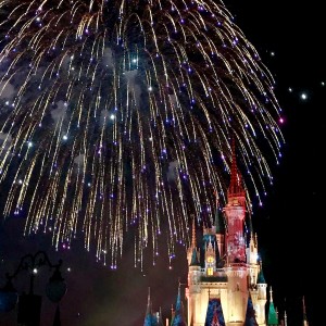 Holiday Wishes Fireworks Magic Kingdom