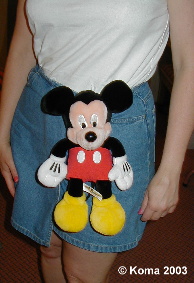 Pal Mickey Clipped On
