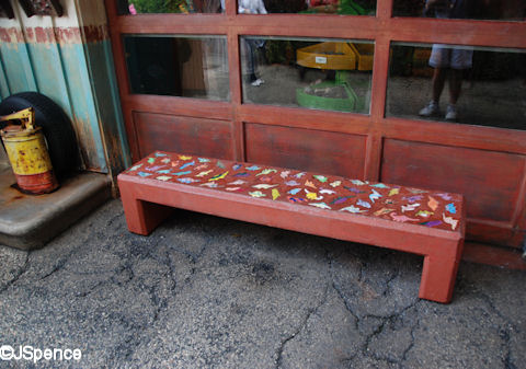 Dinosaur Bench