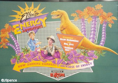 Ellen's Energy Adventure Sign