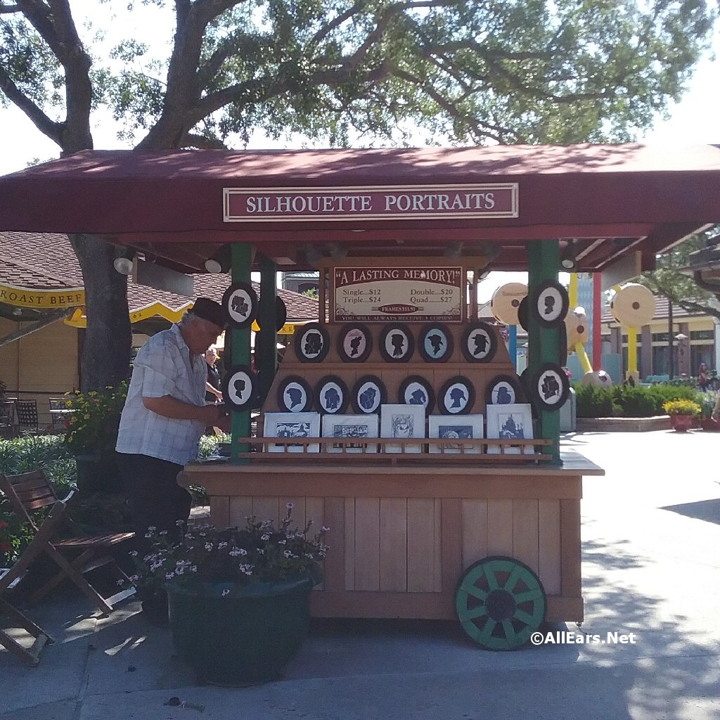 Silhouette Portraits Cart